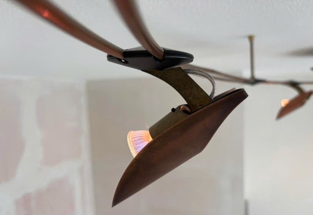 Plafond lichtsysteem / spotjes ontwerper: Bernd Beisse, Ophalen, Gebruikt, Design, Plafondspot
