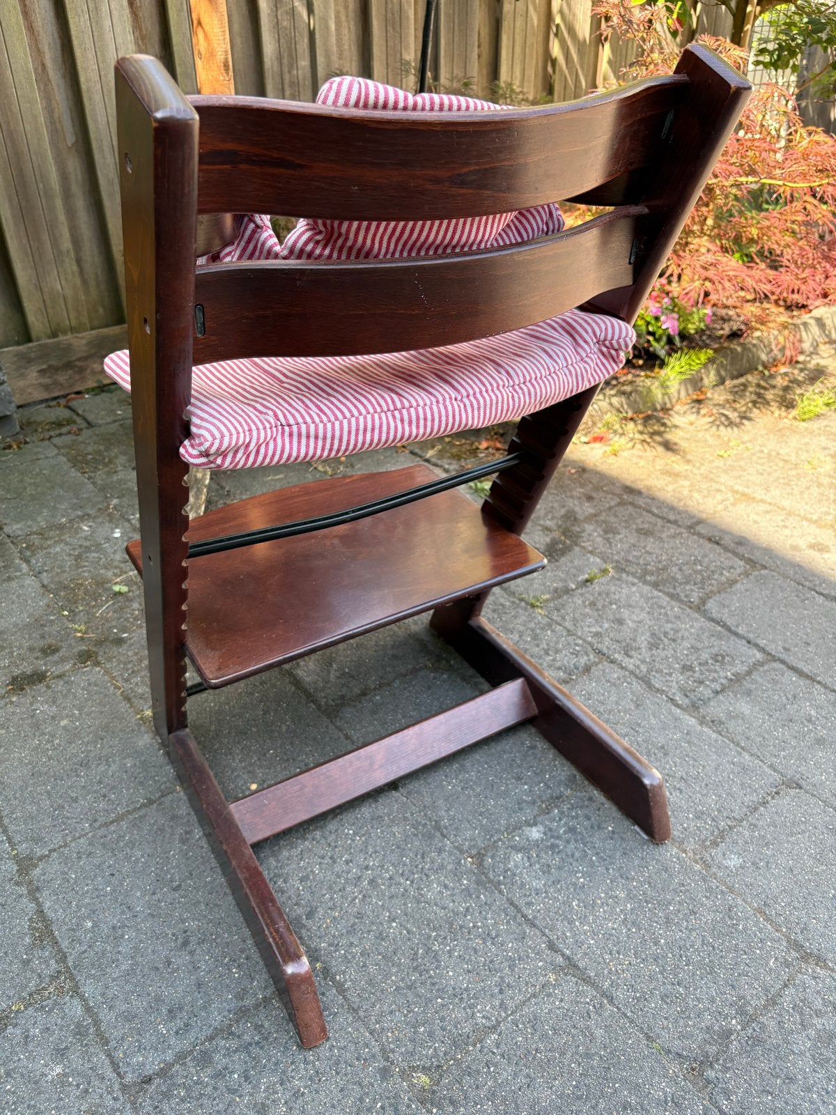 Stokke Tripp Trapp meegroeistoel met kussens, Ophalen, Gebruikt, Meegroeistoel, Stoelverkleiner