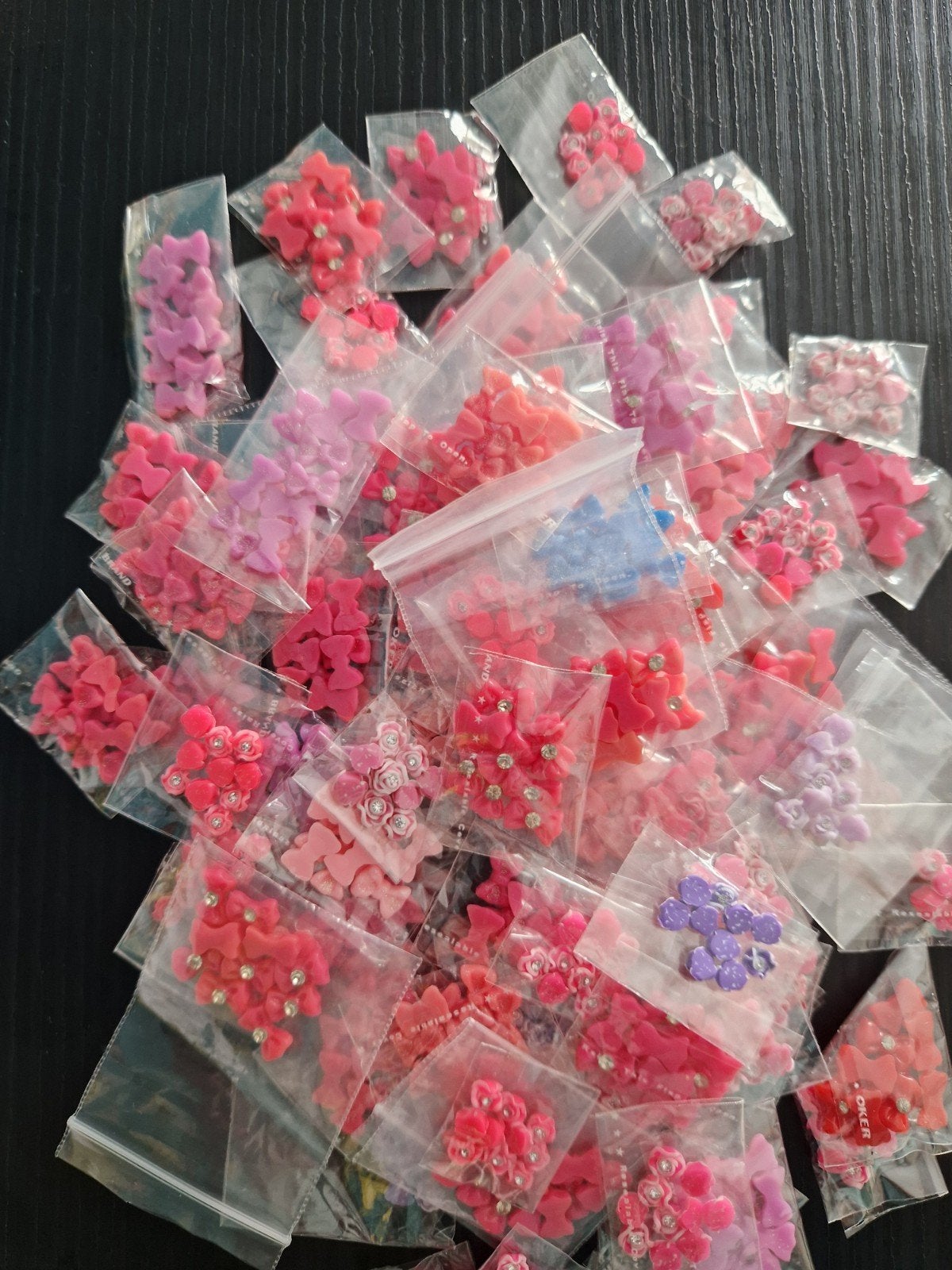 840x Nagel strikjes en bloemen voor nagelstyliste, Ophalen of Verzenden, Nieuw, Overige typen