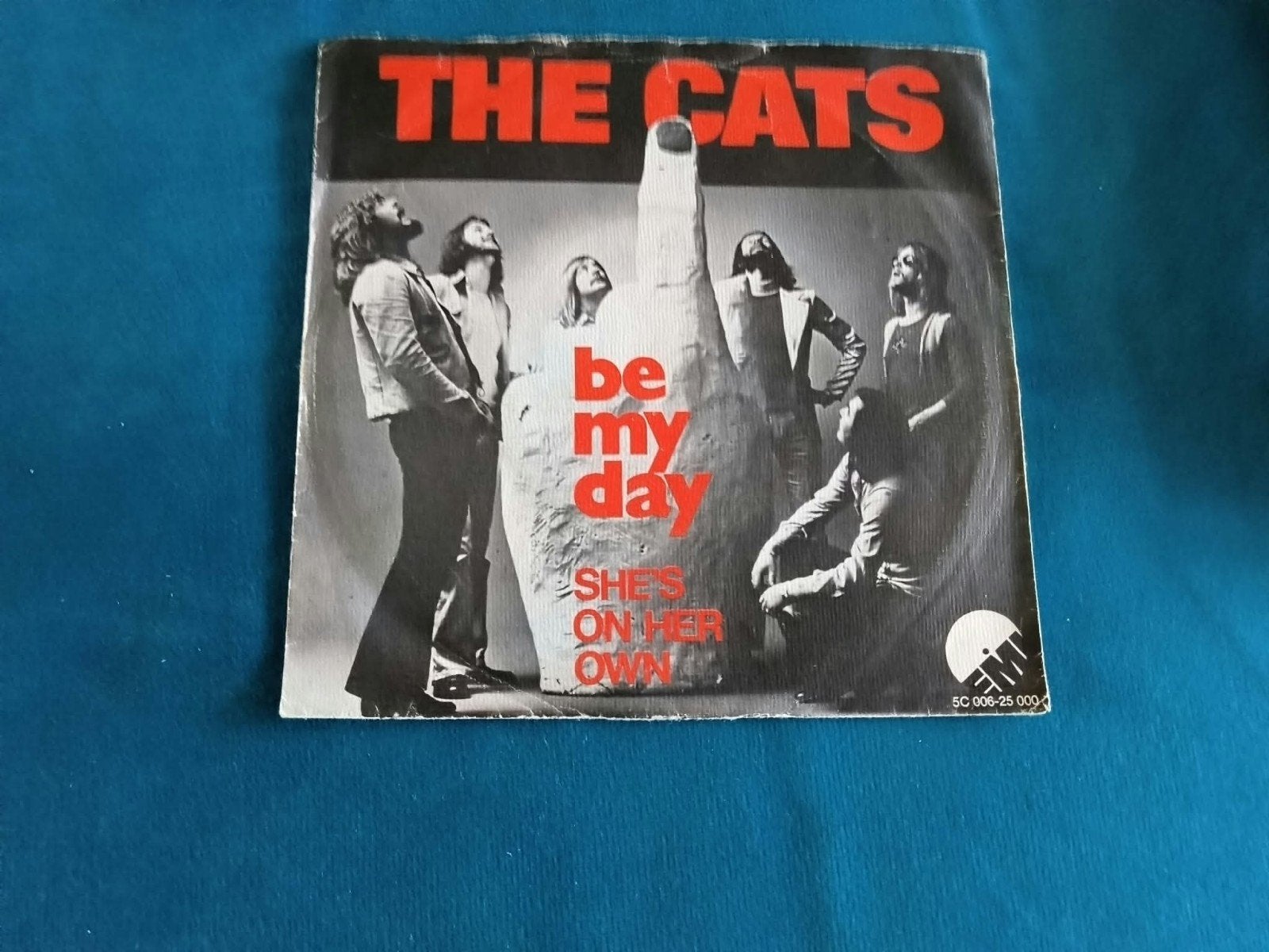 The Cats - Be My Day / She's On Her Own (Single), Gebruikt, Pop, 7 inch, Ophalen of Verzenden