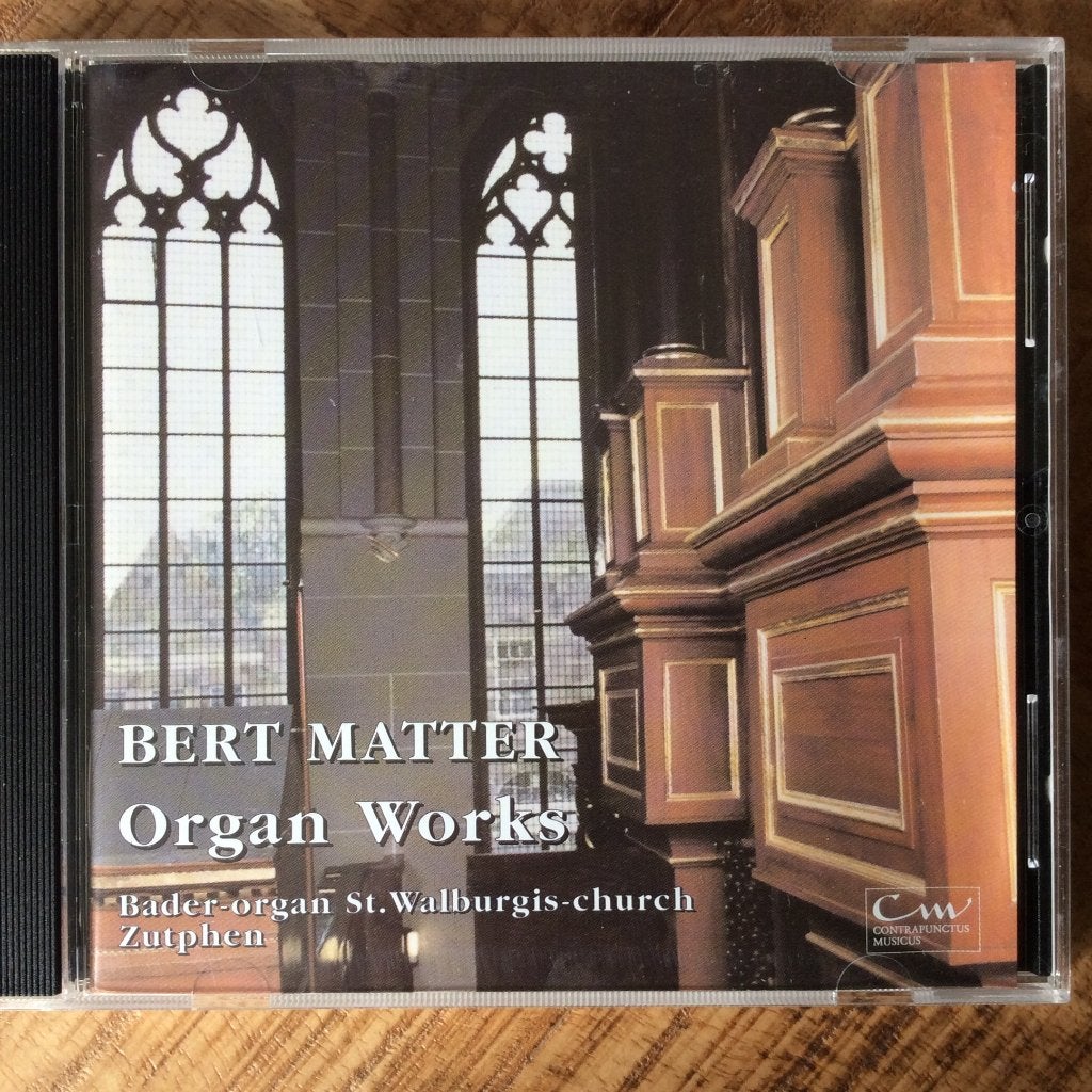 Orgel - Bert Matter, orgelwerken door leerlingen, Zutphen, Soloconcert, Modernisme tot heden, Ophalen of Verzenden, Zo goed als nieuw