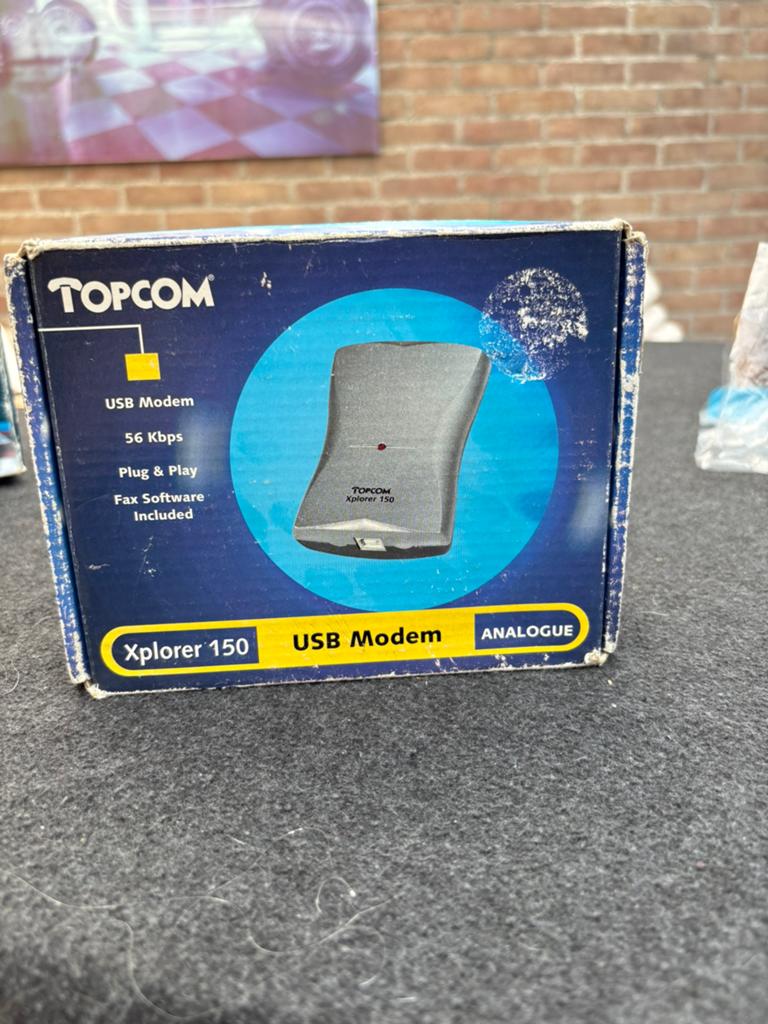 Topcom xplorer 150 usb modem, Ophalen of Verzenden, Zo goed als nieuw