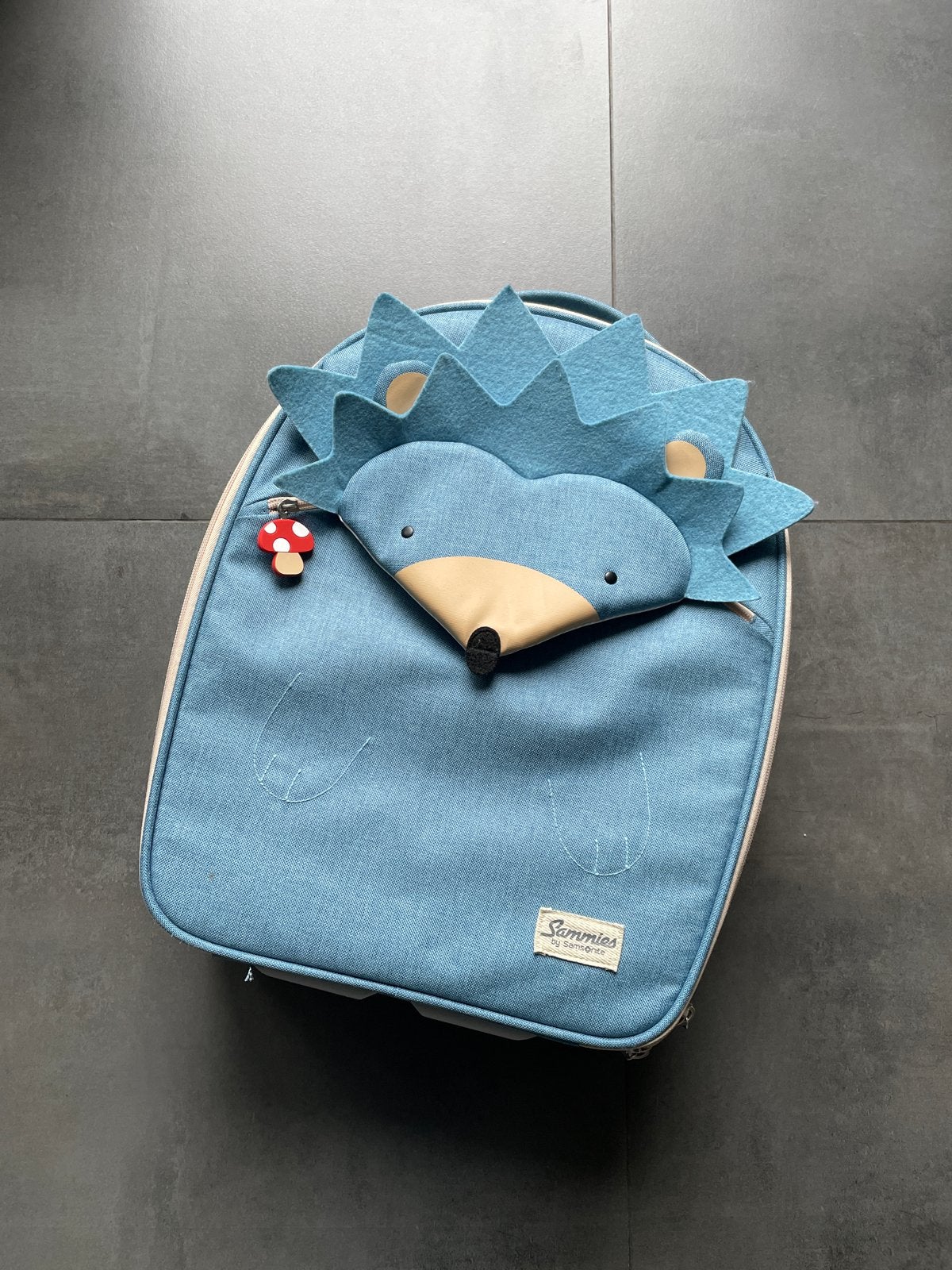 Samsonite Happy Sammies koffer, 40 tot 60 cm, Blauw, Minder dan 20 cm, Zo goed als nieuw