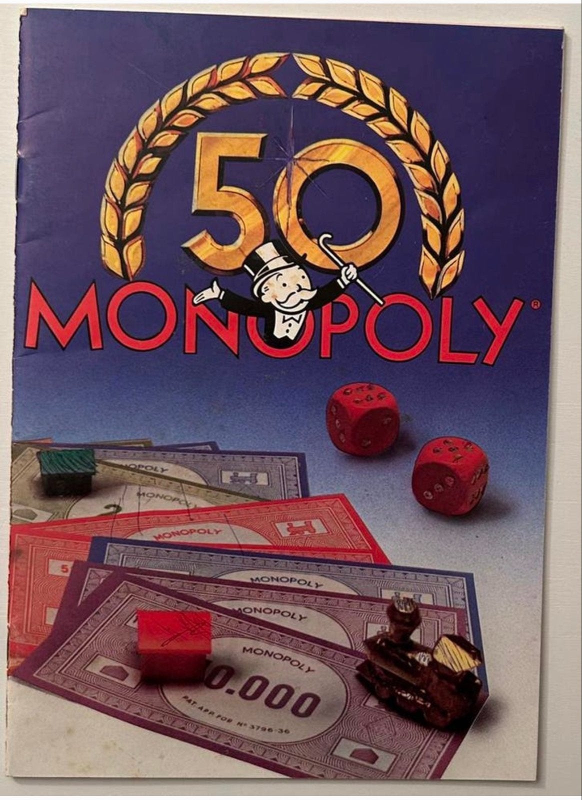 Monopoly Jubileumeditie 50 jaar 1935-1985 compleet, Hobby en Vrije tijd, Gezelschapsspellen | Bordspellen, Drie of vier spelers