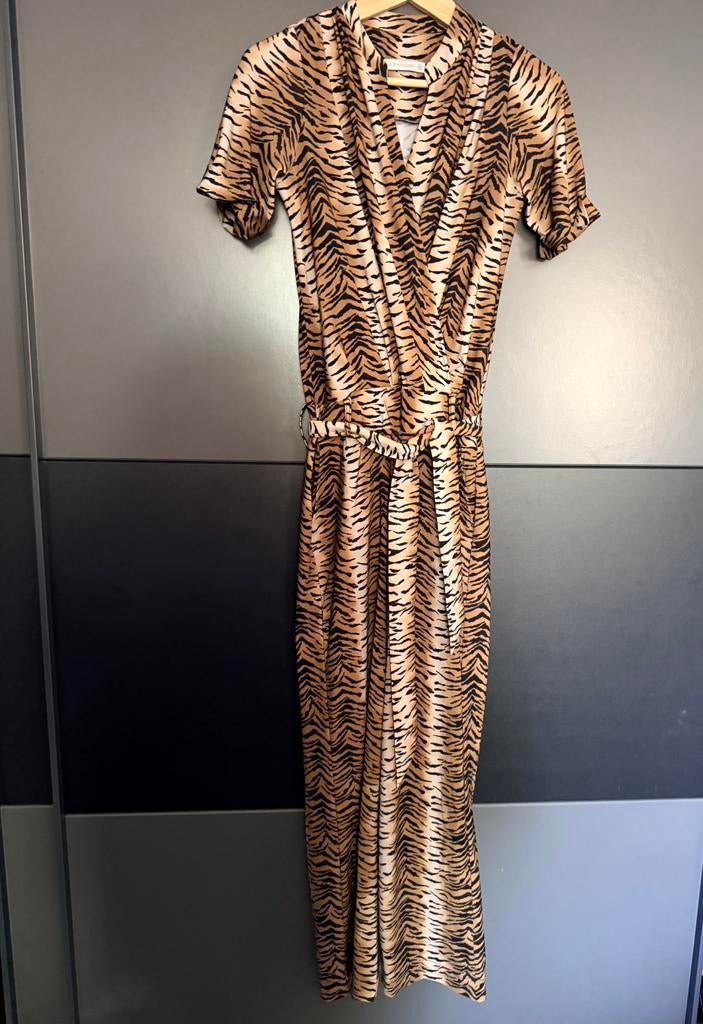 Studio Anneloes jumpsuit tijgerprint maat XS, Kleding | Dames, Ophalen of Verzenden, Zo goed als nieuw, Maat 34 (XS) of kleiner