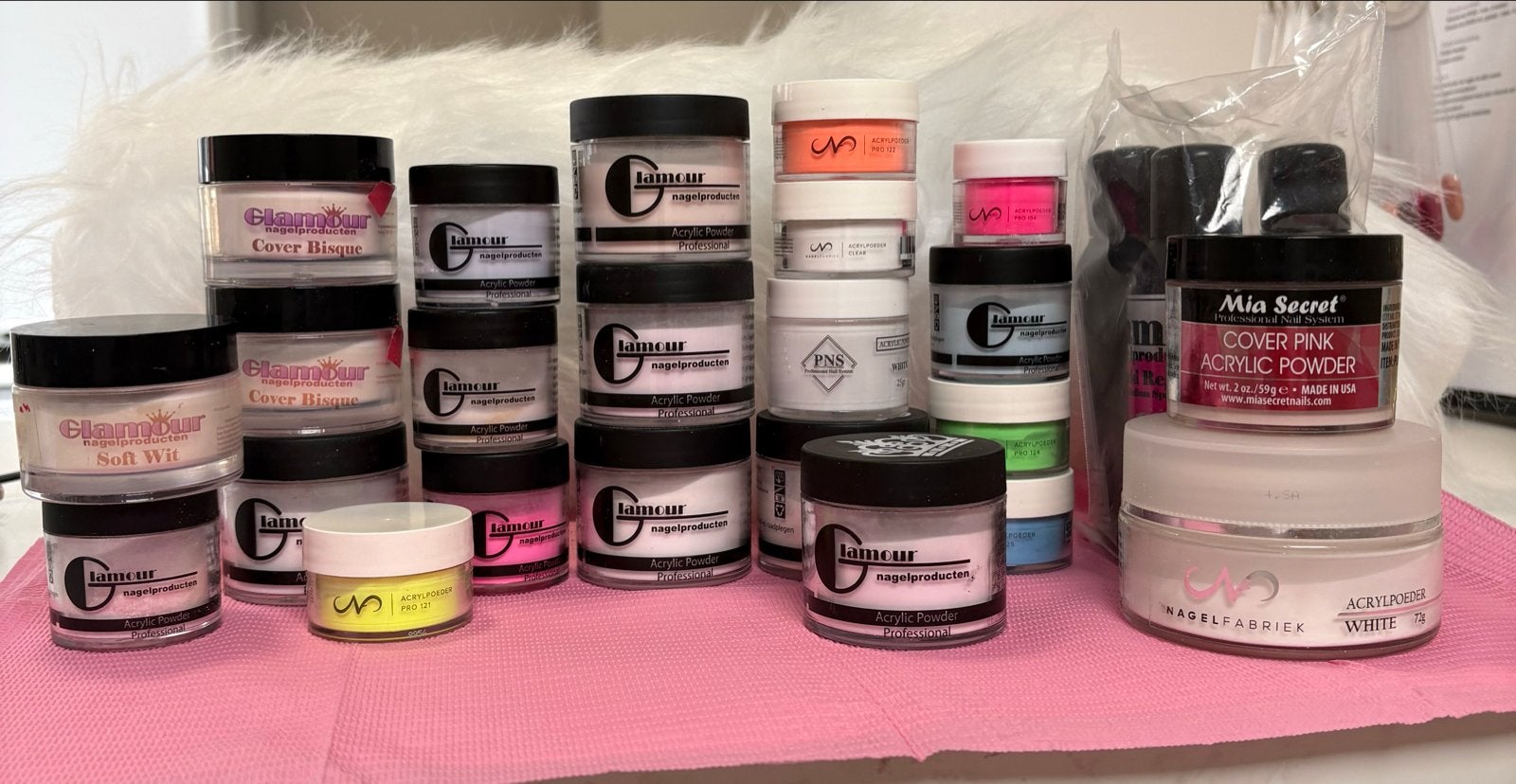 Diverse Acrylpoeders voor Nagels - ZGAN, Ophalen of Verzenden, Zo goed als nieuw, Overige typen