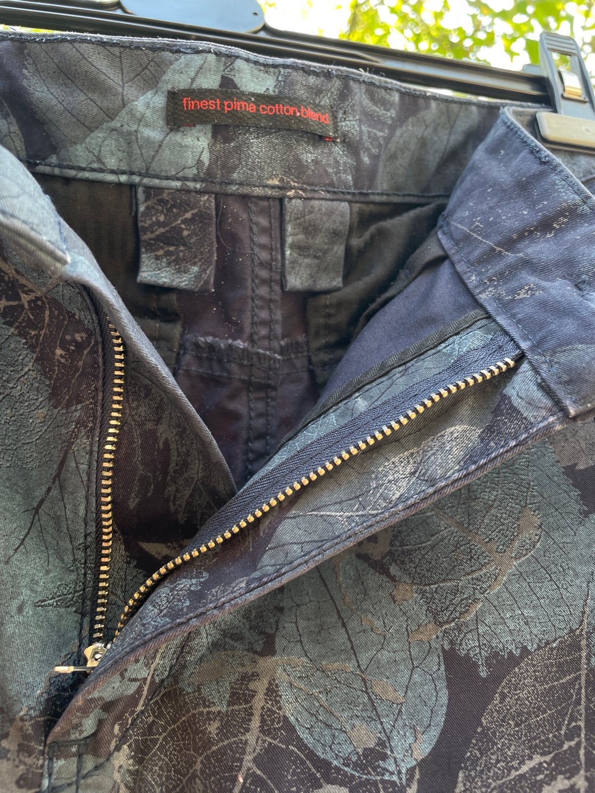 Strellson Sportswear Cargo Shorts met Bladprint - Maat 34, Ophalen of Verzenden, Zo goed als nieuw, Overige maten, Blauw
