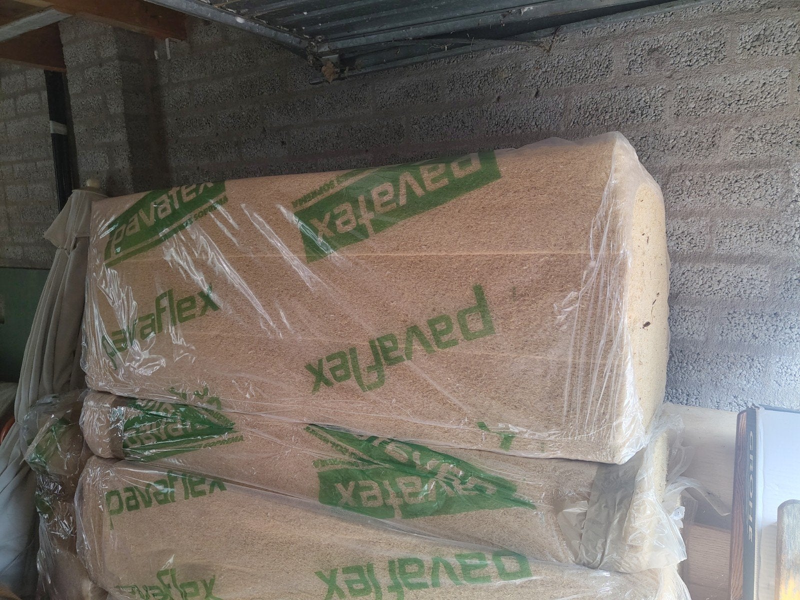 8mw houtvezelplaten Pavaflex 1220x575x160mm Rd:4,20, Ophalen, 12 cm of meer, Nieuw, 5 tot 10 m²