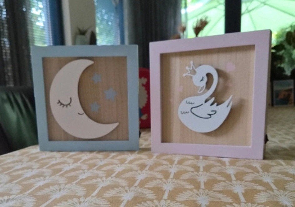 2x nacht ledlampje, Roze, Ophalen, Overige merken, Lamp