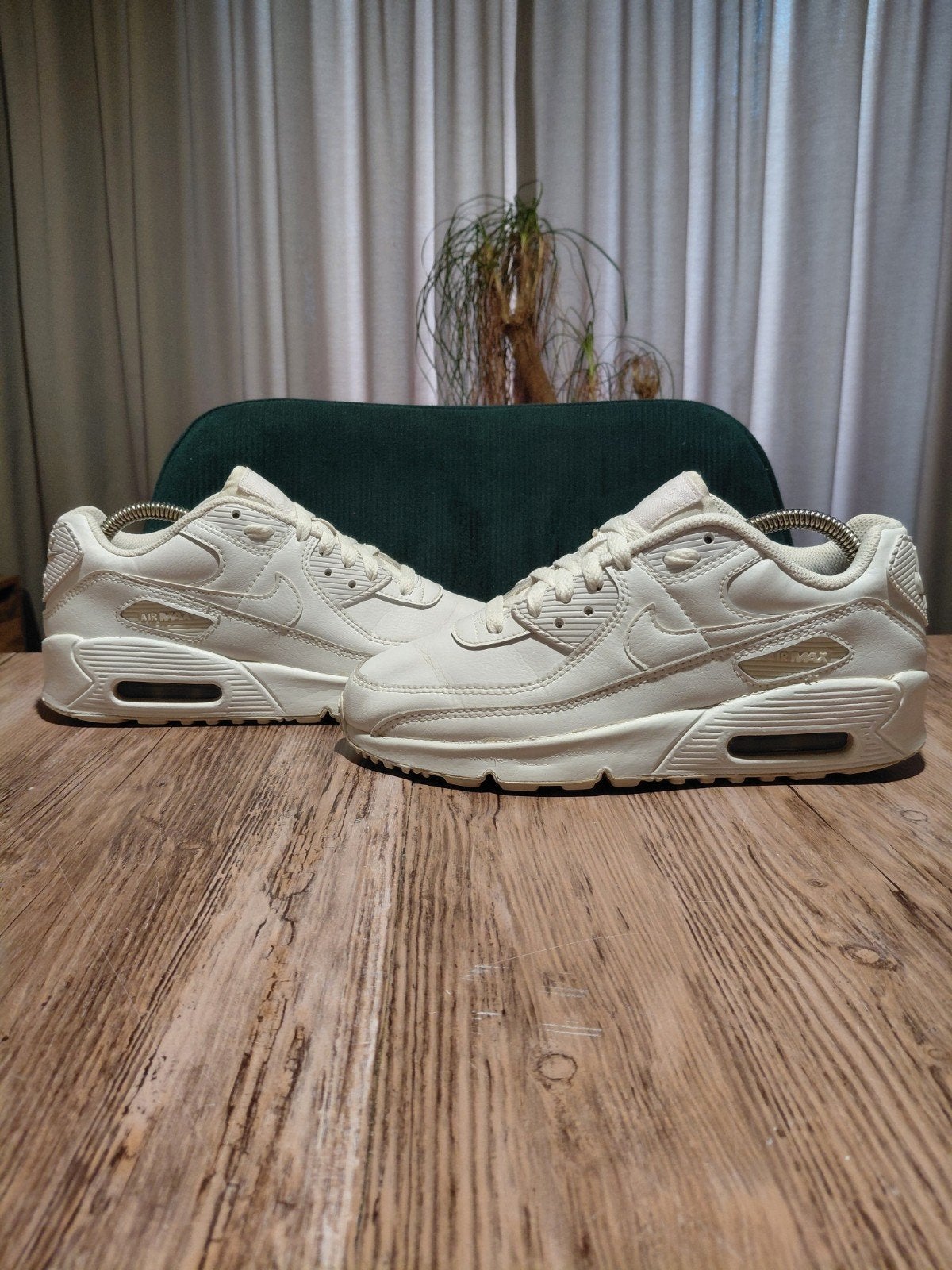 Nike Air Max 90 Leather 'Triple White' Size 38, Kleding | Dames, Wit, Nike, Ophalen of Verzenden, Sneakers of Gympen