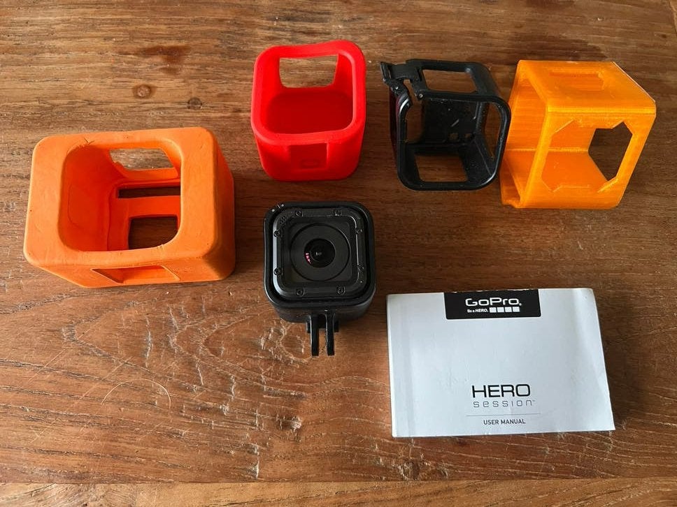 GoPro Hero Session met krasvrije lens, Ophalen of Verzenden, Gebruikt, GoPro