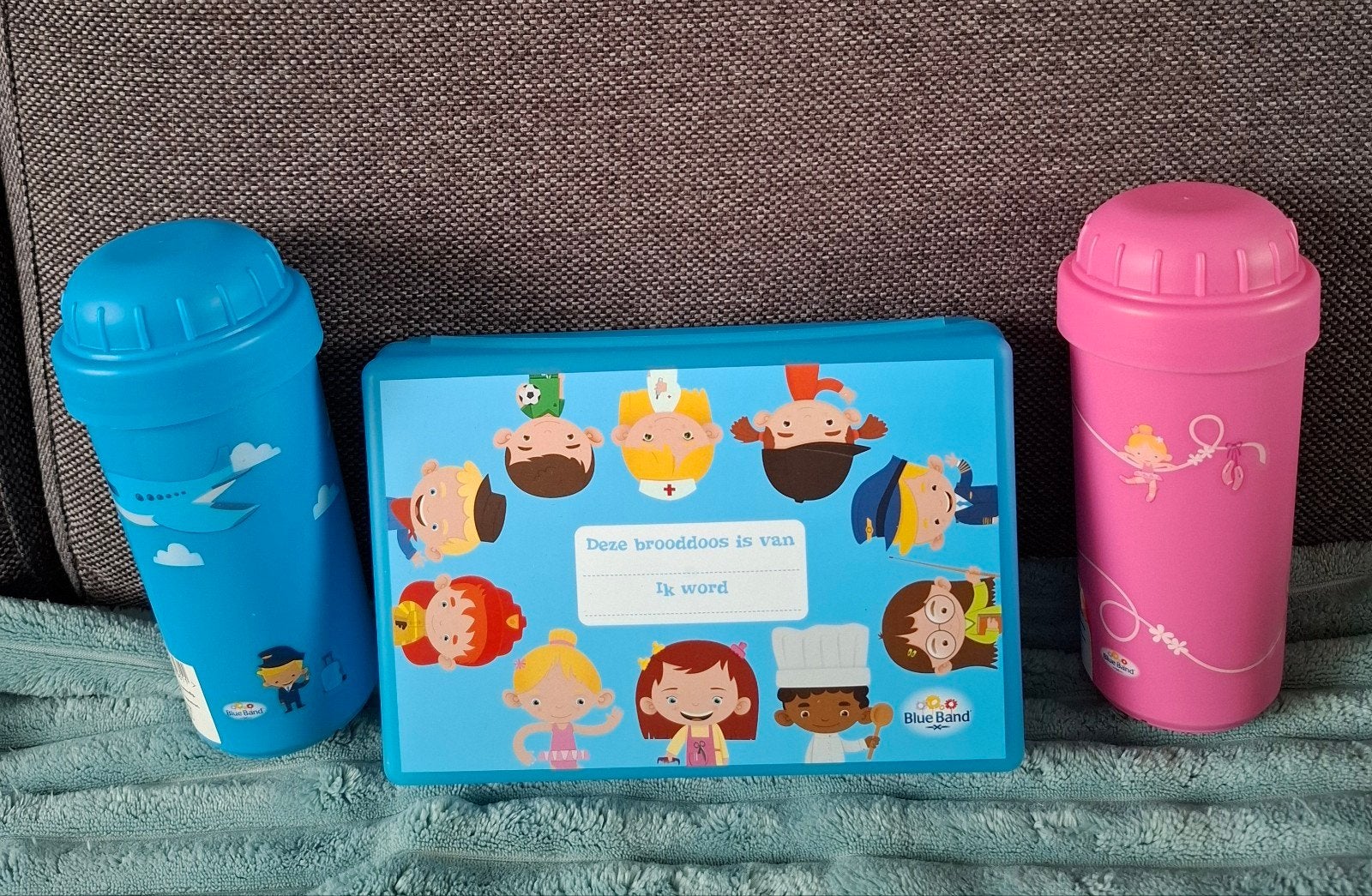 Broodtrommel en 2 drinkbekers - Nieuw, Ophalen of Verzenden, Nieuw