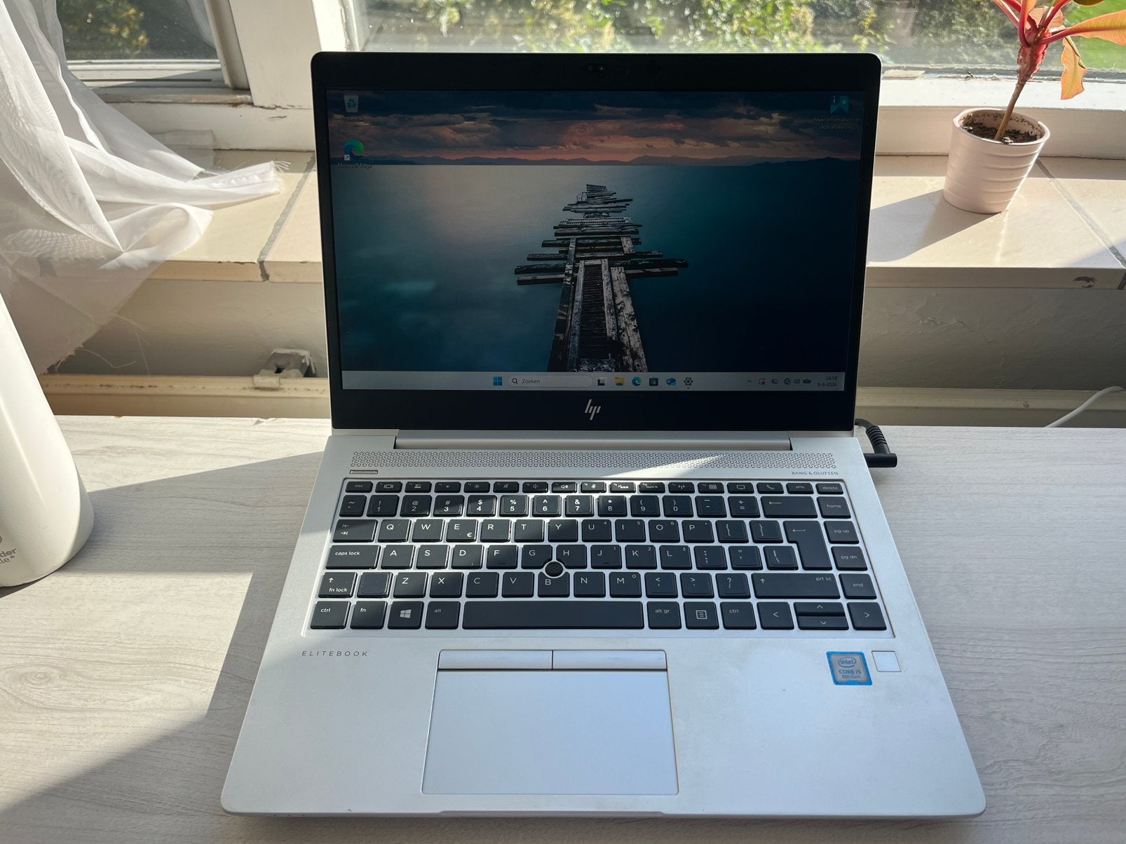 HP EliteBook 840 G5 laptop grijs, Computers en Software, Gebruikt, Qwerty, 8 GB, 14 inch
