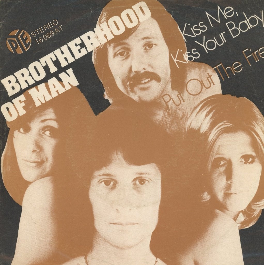 S Brotherhood Of Man - Kiss Me, Kiss Your Baby, Inclusief binnenhoes, Verzenden, Gebruikt, Pop