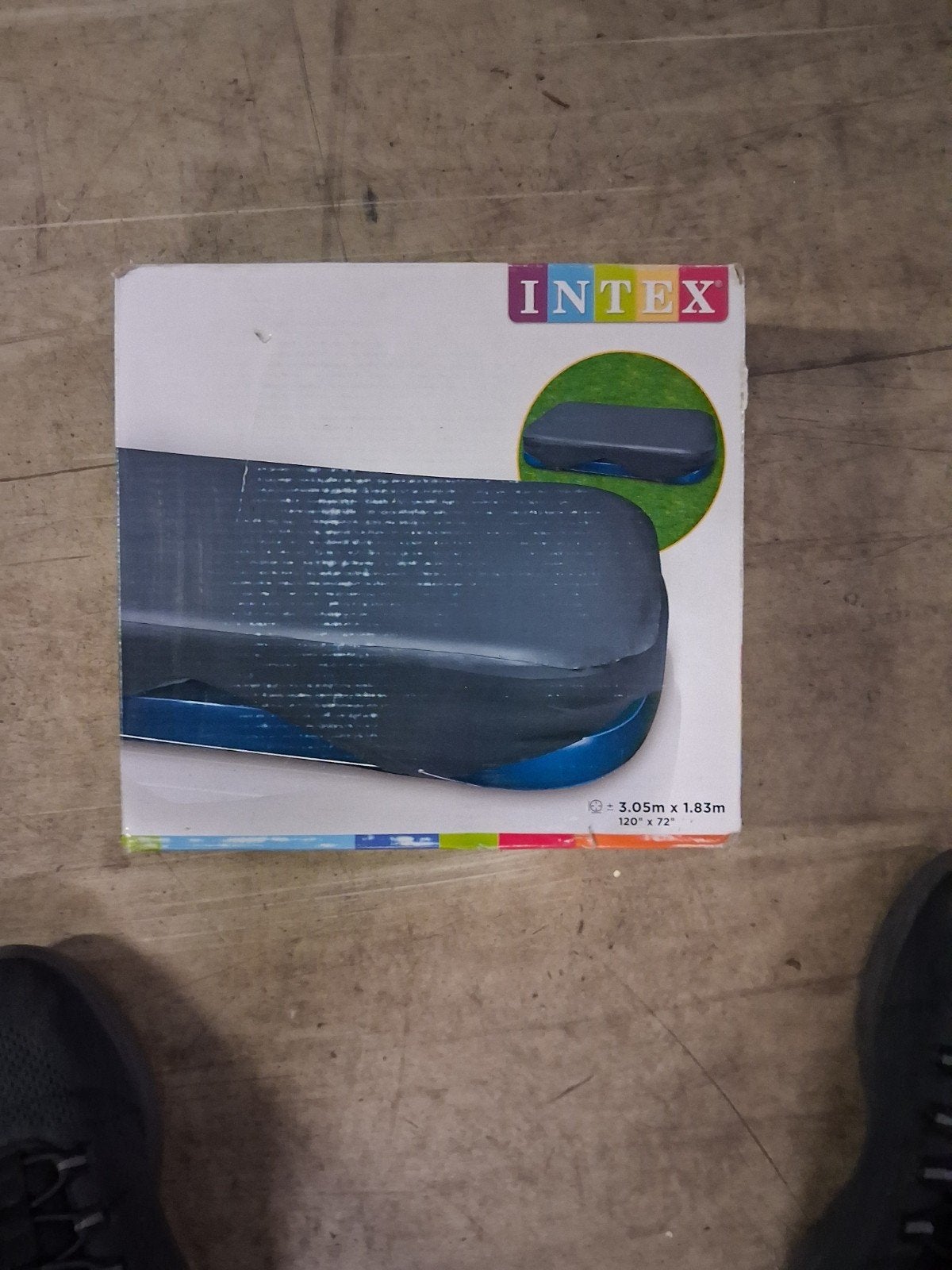 Intex Zwembadafdekzeil 3.05x1.83m, Ophalen, Minder dan 80 cm, Overige typen, Nieuw