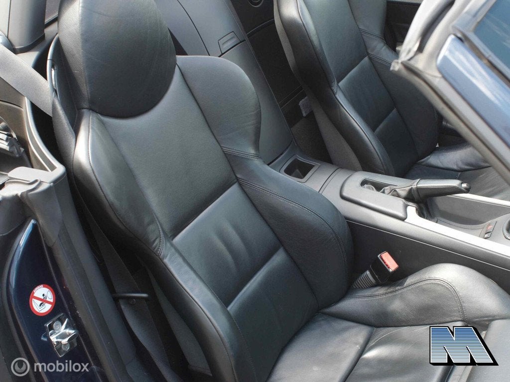 BMW Z4 2.5i '06 l Toledo Blauw l Sportstoelen l Handbak, Auto's, BMW, Achterwielaandrijving, Gebruikt, Zwart, Cabriolet