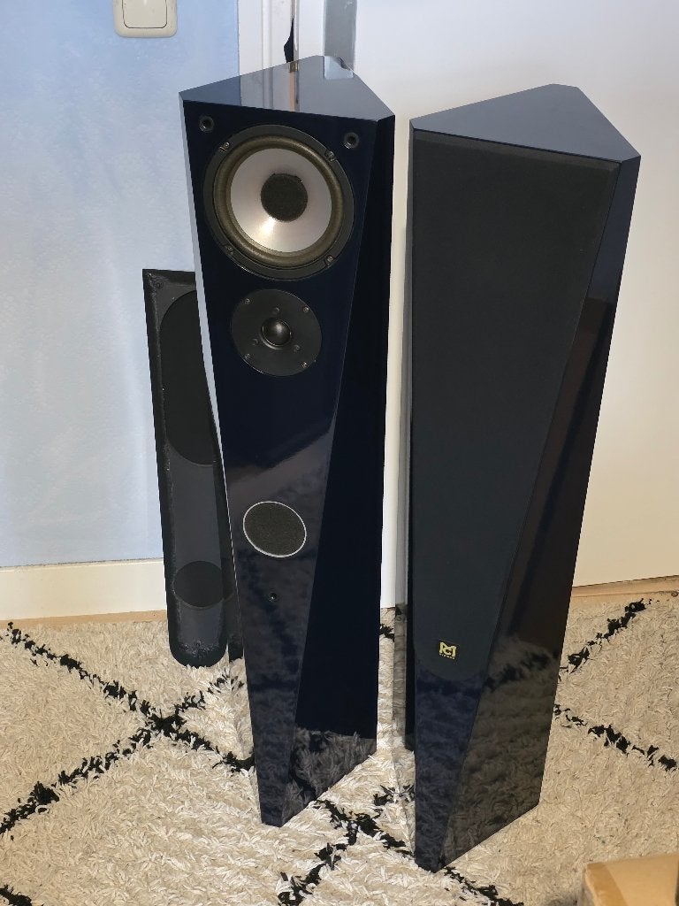 MC Systems Perspective PST donker blauw, Vloerstaande luidspreker, Gebruikt, 60 tot 120 watt, Basreflex