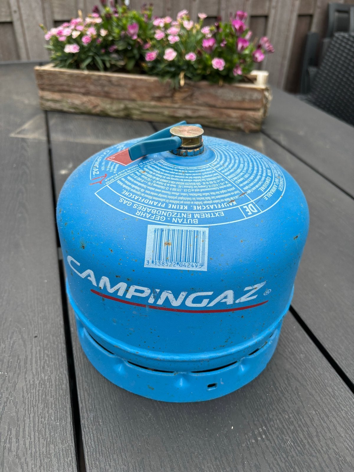 Campinggaz 904 gasfles 1,8 kg (VOL), Caravans en Kamperen, Kampeeraccessoires, Gebruikt, Ophalen