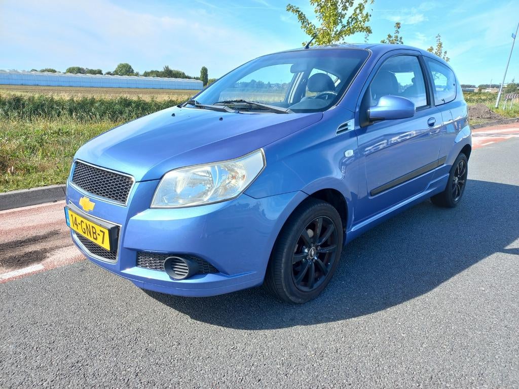 Chevrolet Aveo 1.4 16V 3 deurs 2008 AIRCO, Auto's, Chevrolet, Voorwielaandrijving, 40 €/maand, Aveo, 100 pk