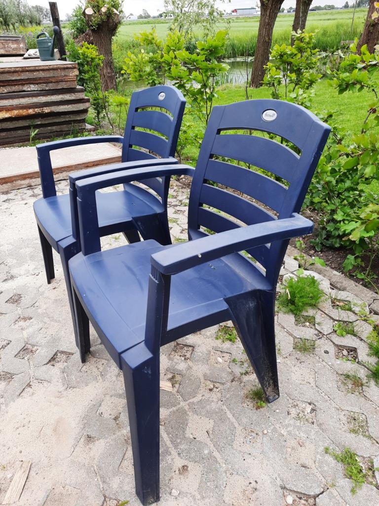 Hartman kuipstoelen- 2 stuks, Ophalen, Gebruikt, Kunststof