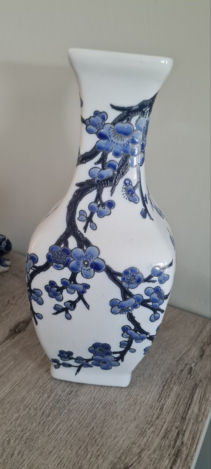 Riverdale Delight Vaas - Blauw - 37 cm, Antiek en Kunst, Ophalen