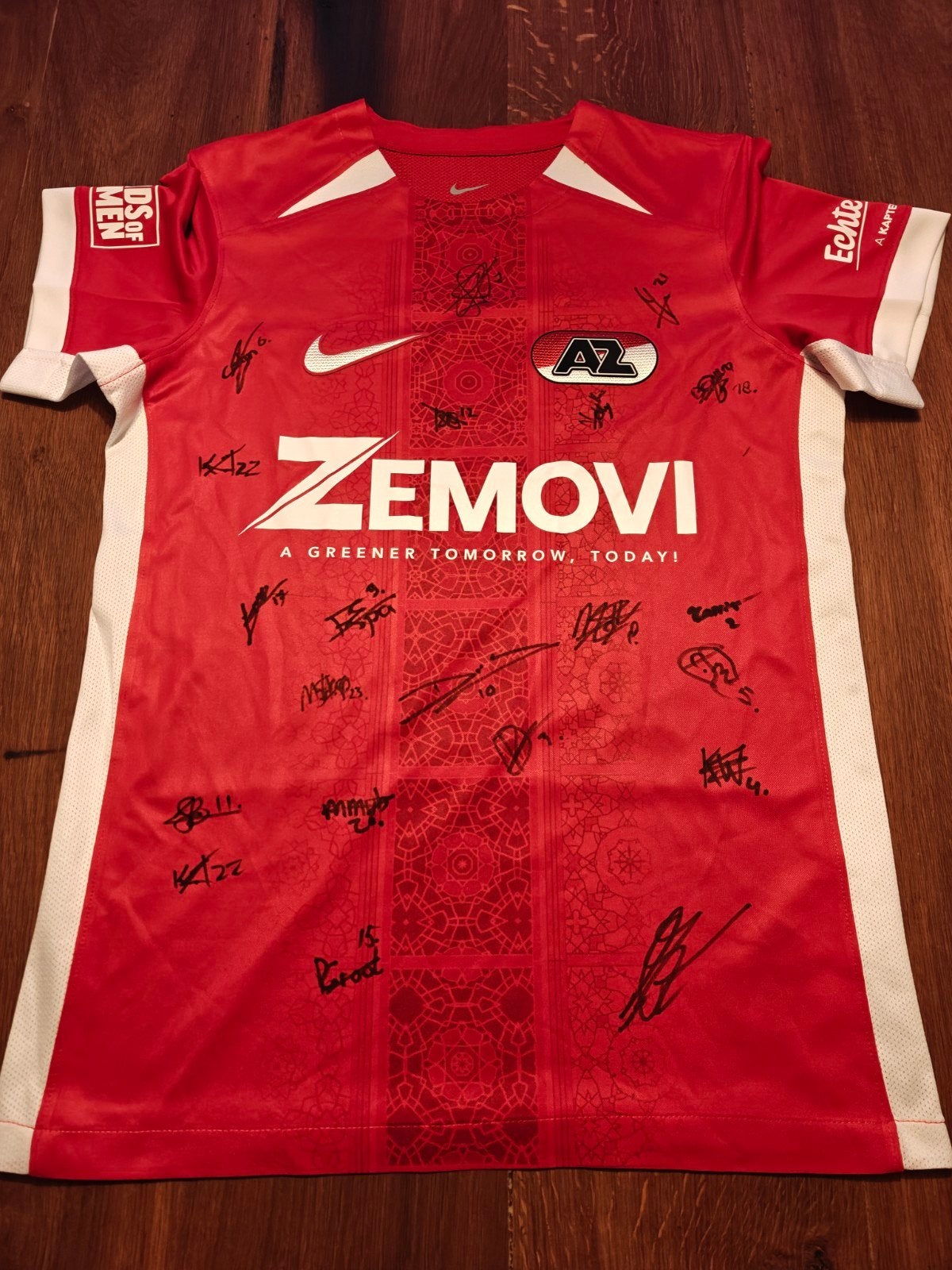 AZ vrouwenshirt 23/24, Maat S, Ophalen of Verzenden, Zo goed als nieuw, Shirt