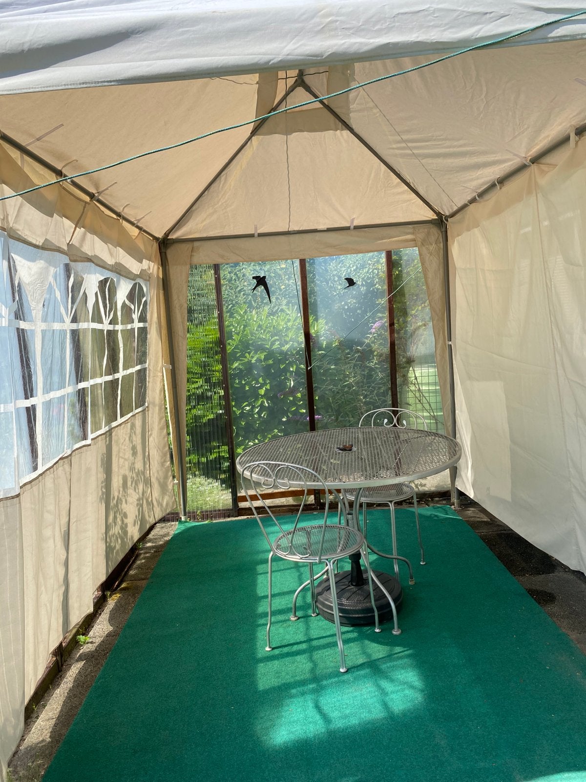 Garden Impressions Partytent 2x3m + 2 zijwanden, Tuin en Terras, Ophalen, Gebruikt, Partytent, Minder dan 4 meter