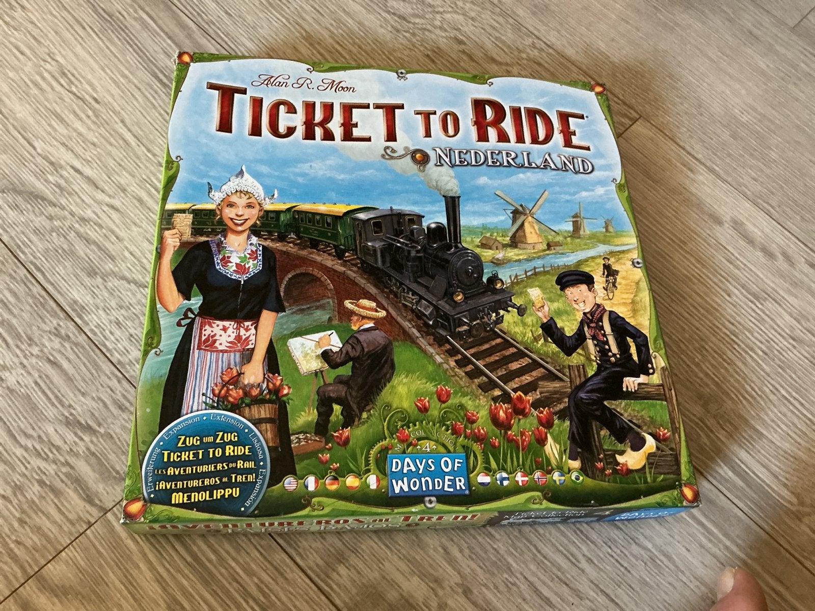Ticket to Ride Nederland Bordspel - Zo goed als nieuw, Drie of vier spelers, Ophalen of Verzenden, Zo goed als nieuw