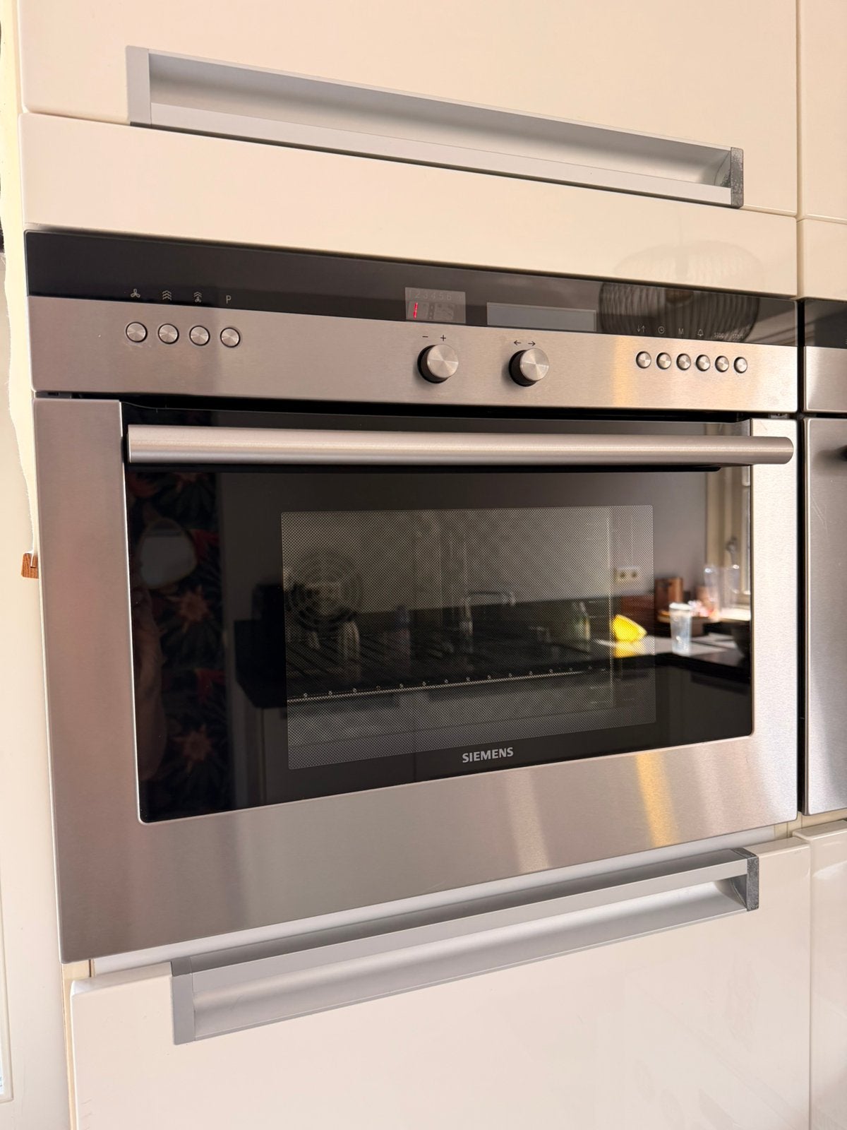 Siemens stoomoven HB36D570 45x60 cm, Ophalen, Zo goed als nieuw