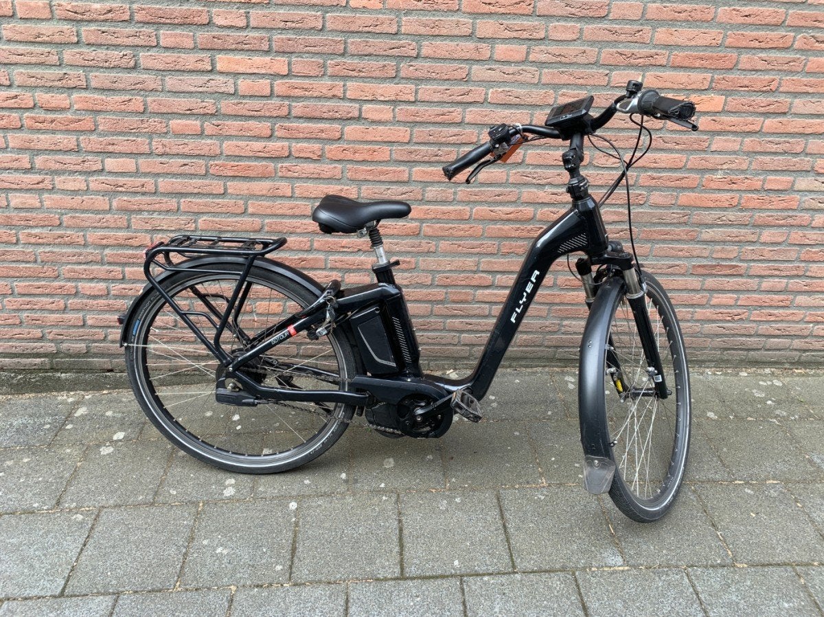 Flyer Gotour 5 7.23 Harmony Dames monotube Zwart S 45, Fietsen en Brommers, Elektrische fietsen, Gebruikt, -, -, -