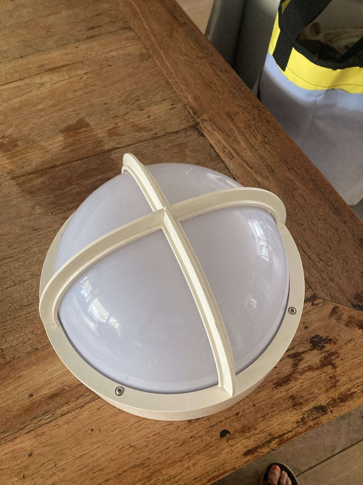 Hegro Retro Buitenlamp - IP55 Waterbestendig, Ophalen, Kunststof, Gebruikt, Minder dan 50 watt