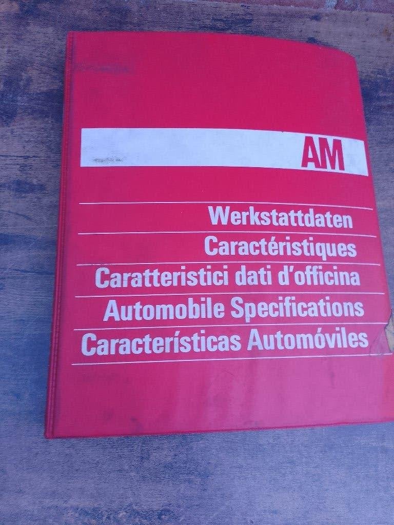 AM Handleiding werkplaatsgegevens/instellingen auto's 1986, Boeken, Ophalen of Verzenden, Gelezen, Algemeen