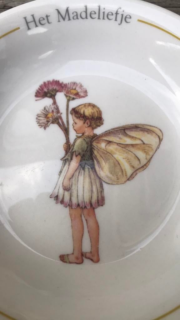 Schaaltje Flowerfairies “Madeliefje”, Ophalen of Verzenden, Overige stijlen, Porselein, Schaal of Schalen