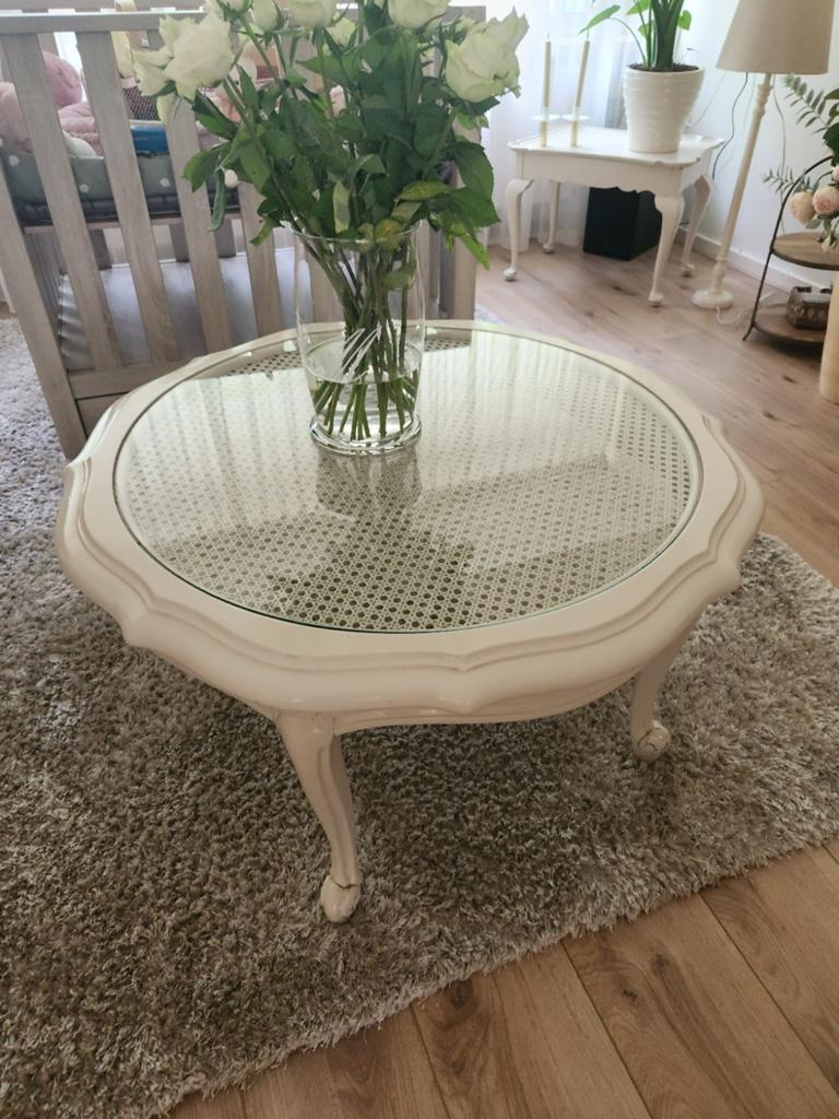 Brocante queen ann salontafel, Ophalen, 100 tot 150 cm, 50 tot 100 cm, Minder dan 50 cm