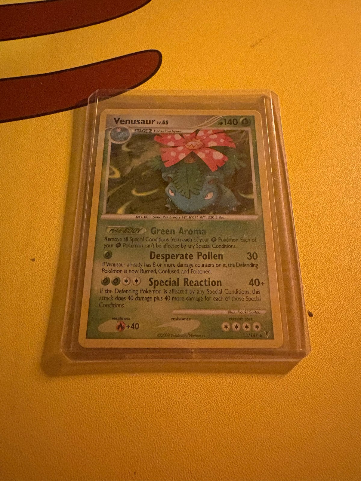 Venusaur ex (13/107) - Emerald Set - Pokémon Kaart, Ophalen of Verzenden, Gebruikt, Losse kaart