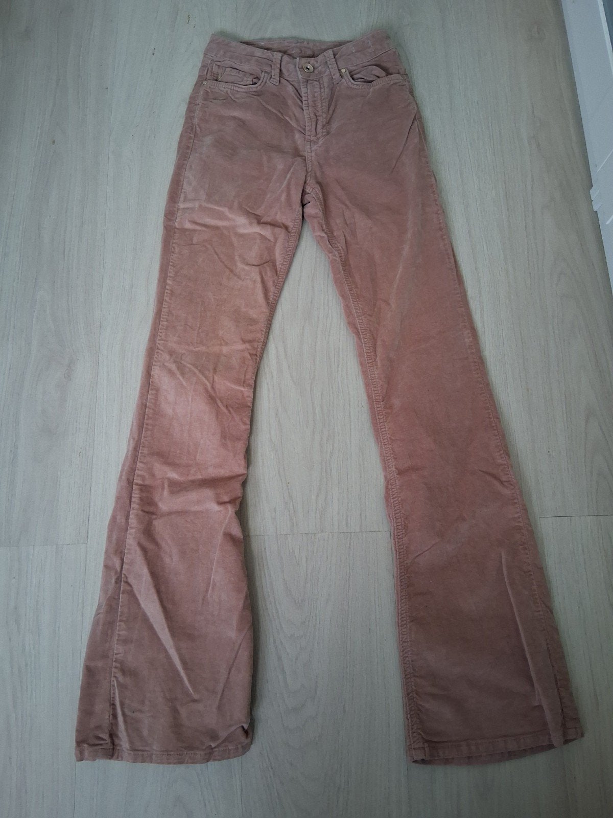 Roze ribfluwelen flared broek van The Sting, The Sting, Nieuw, Ophalen of Verzenden, Roze