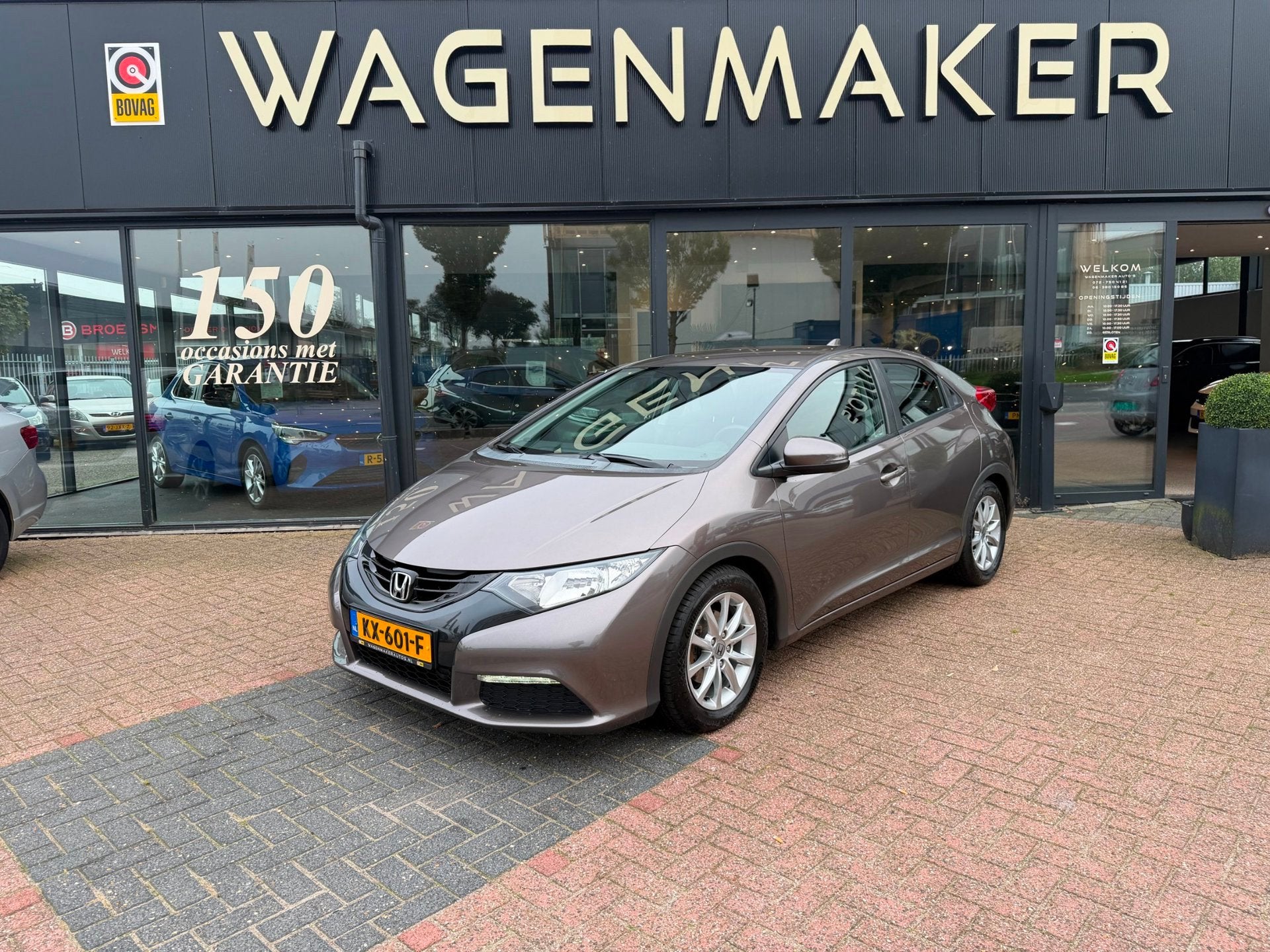 Honda Civic 1.4 Comfort Airco|Elekt pak|VolledigOnderhoud, Auto's, Voorwielaandrijving, Stof, Gebruikt, 4 cilinders