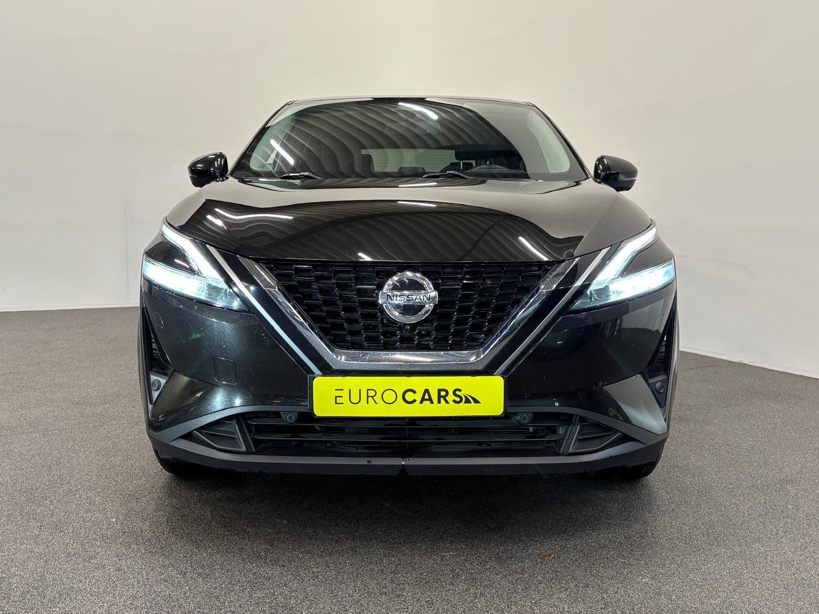 Nissan Qashqai 1.3 MHEV Xtronic N-Connecta Airco ECC Navi Ca, Dealer onderhouden, Stof, Zwart, Bedrijf