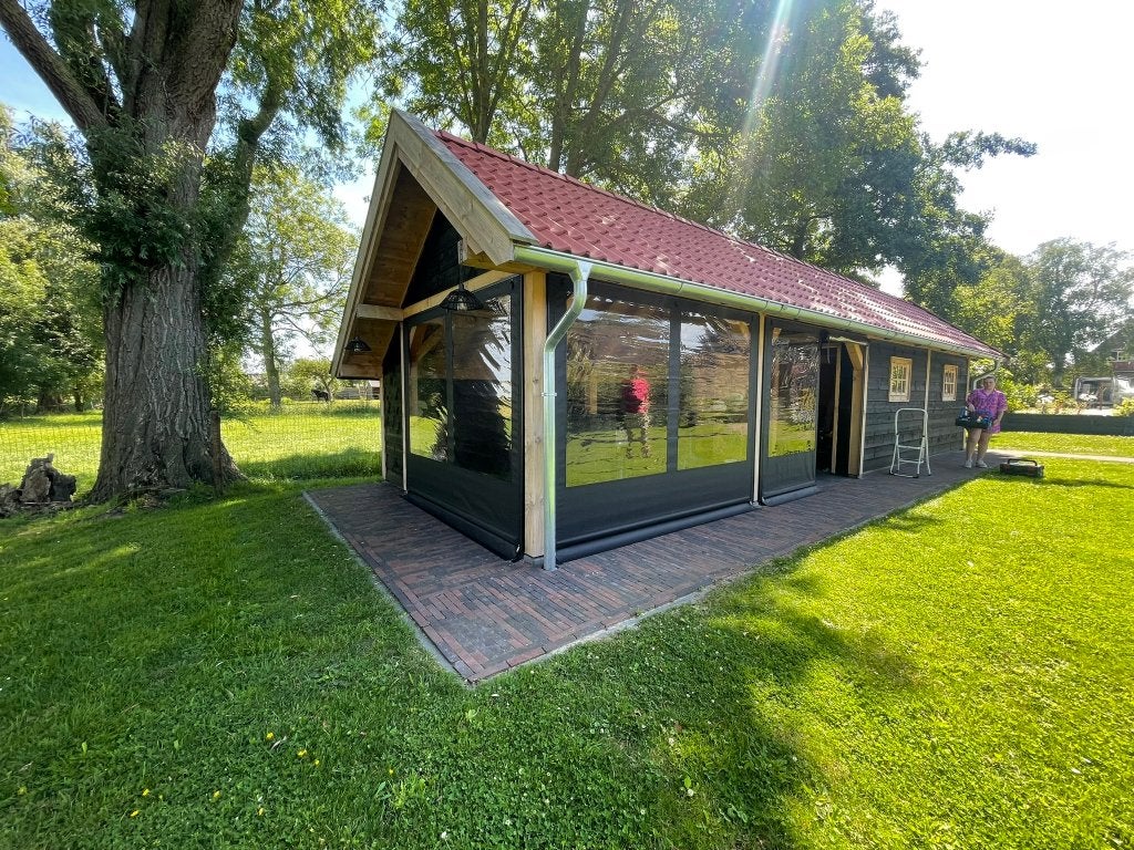 Verandazeil /Overkapping zeil/Zijwanden  op maat, Tuin en Terras, Ophalen, Nieuw, Veranda