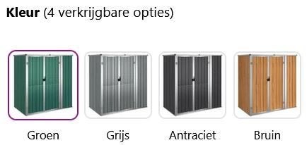 Tuinhuis tuinschuur gereedschapskast staal GRATIS BEZORGD!, Tuin en Terras, Bergingen en Tuinkasten, Verzenden, Overige typen