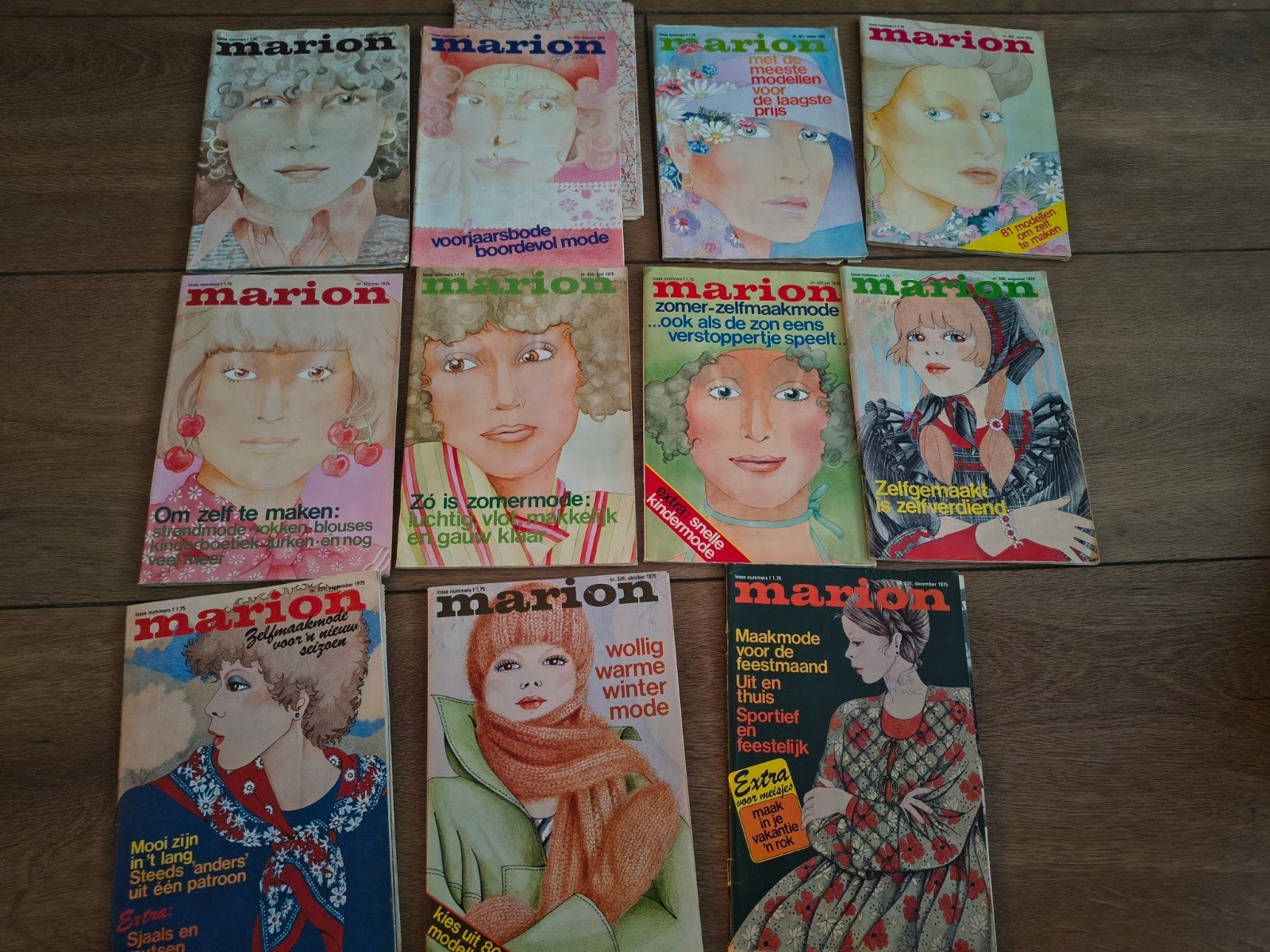 marion 1975 kledingpatronen Seventies vintage mode, Ophalen of Verzenden, Marion