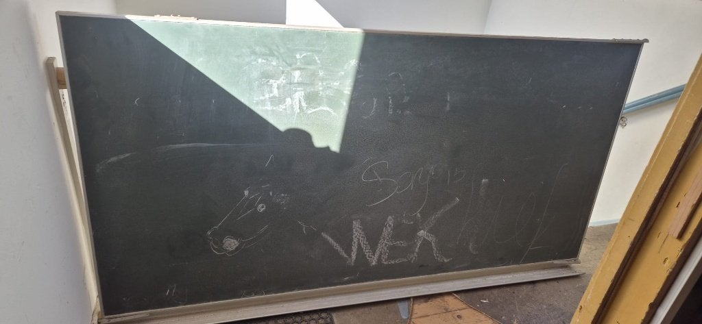 Schoolbord - Zolderopruiming, Diversen, Ophalen, Gebruikt, Krijtbord
