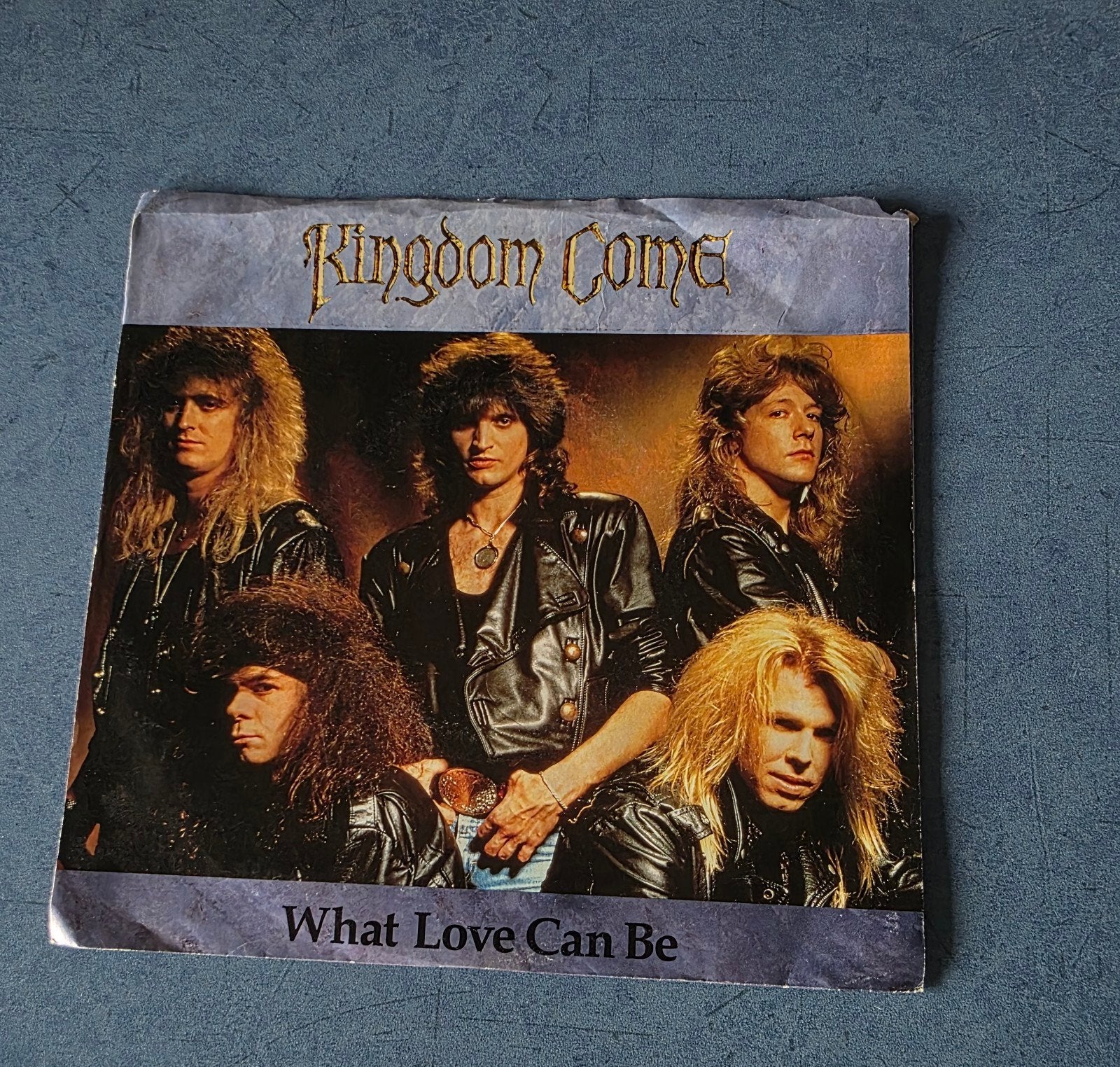 singeltje Kingdom Come / What Love can Be izgst, 7 inch, Ophalen of Verzenden, Zo goed als nieuw, Rock en Metal