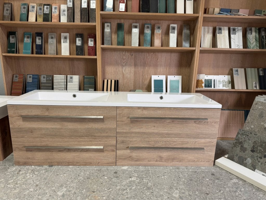 Badmeubel 160 cm 4 laden Brauer van €2695 nu €950 nieuw!, Brauer, 150 tot 200 cm, Ophalen of Verzenden, Minder dan 100 cm