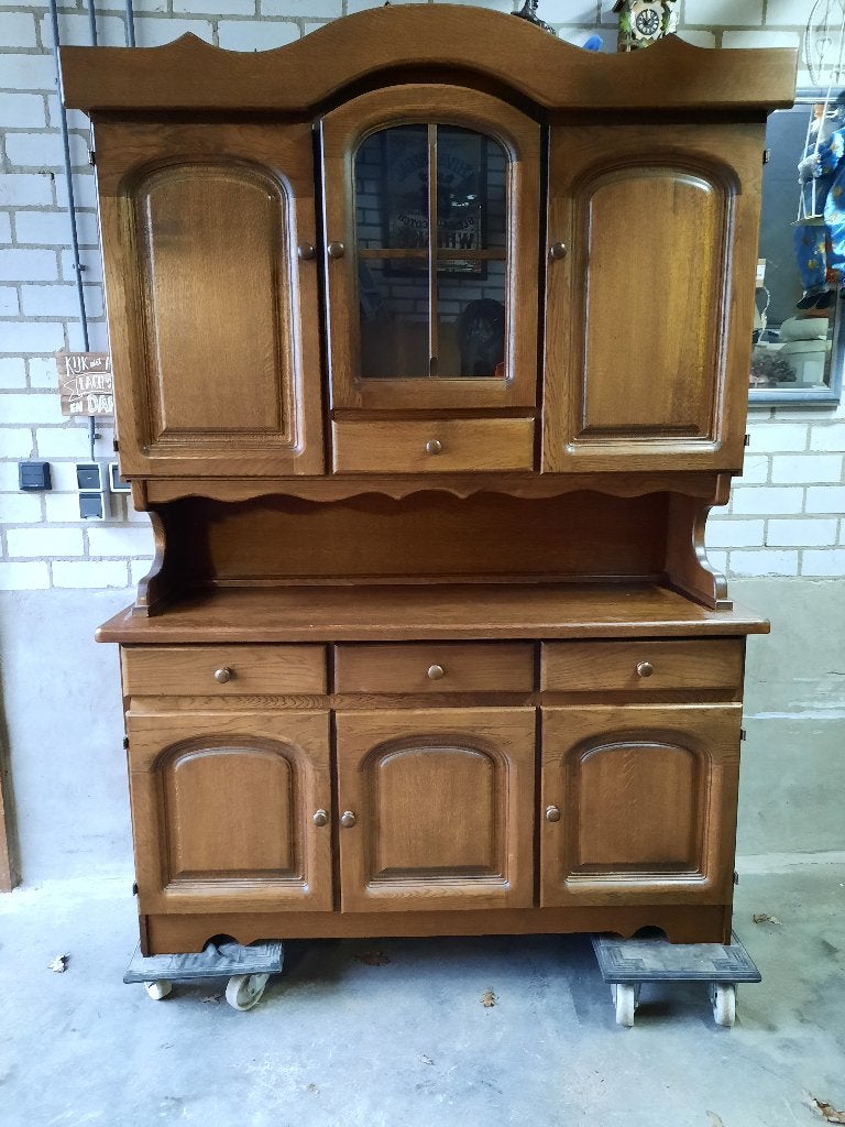 buffetkasten, Ophalen, Eikenhout, Hout, Zo goed als nieuw