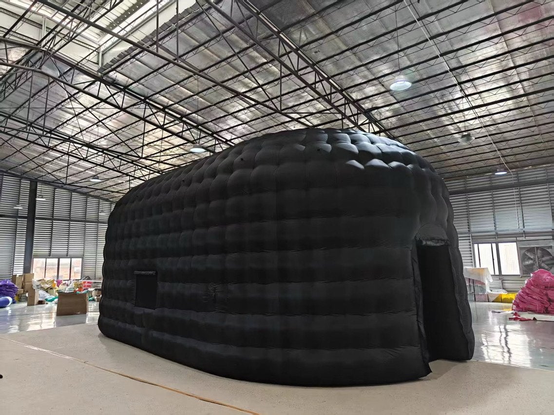 Opblaasbare Partytent / Nachtclub (10x5.5x4.5m), Ophalen, Partytent, Zo goed als nieuw, 4 tot 6 meter