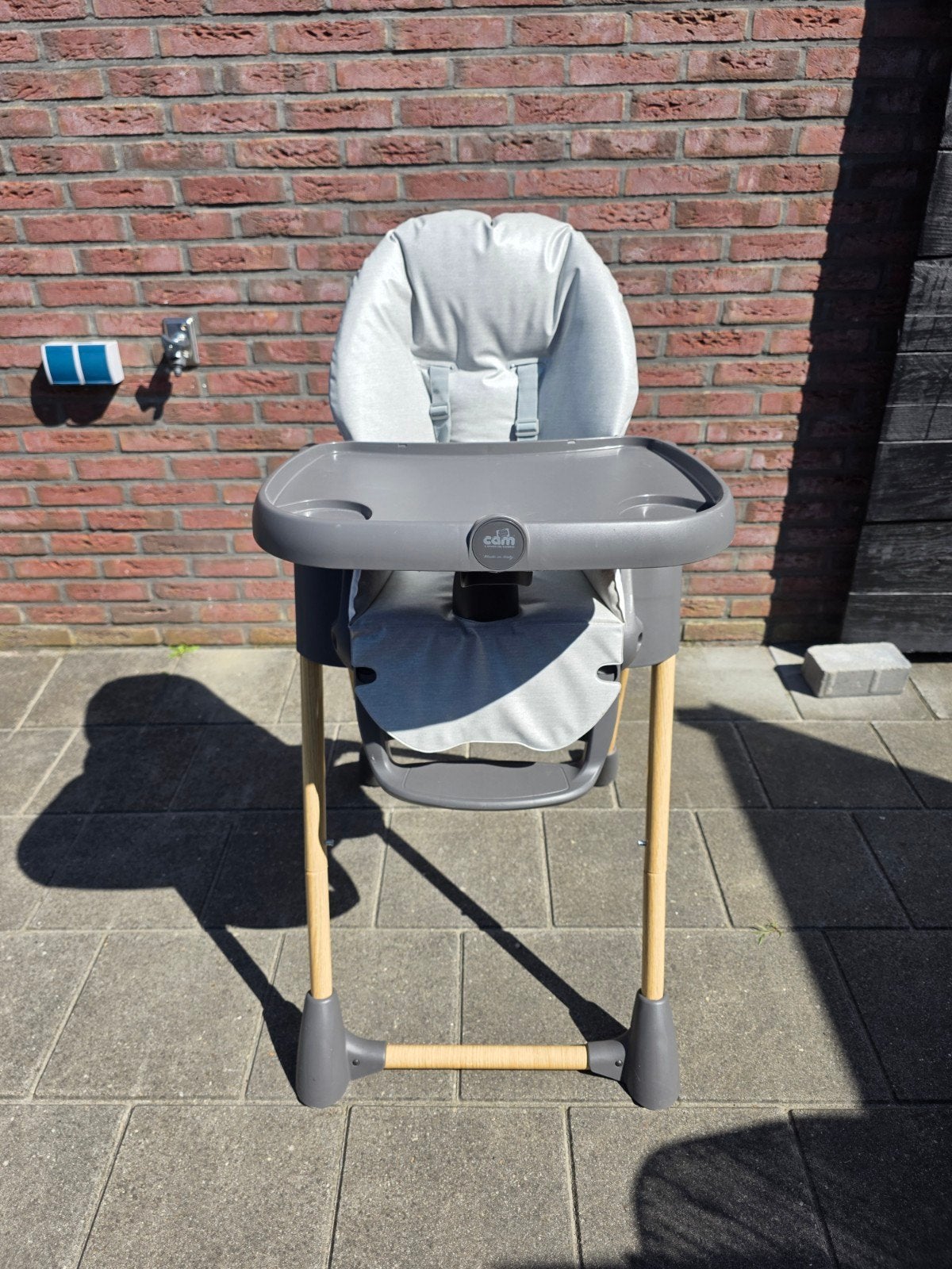 Cam Tafelstoel - Nieuwprijs 150 euro, Ophalen, Zo goed als nieuw, Overige typen, Gordel(s)