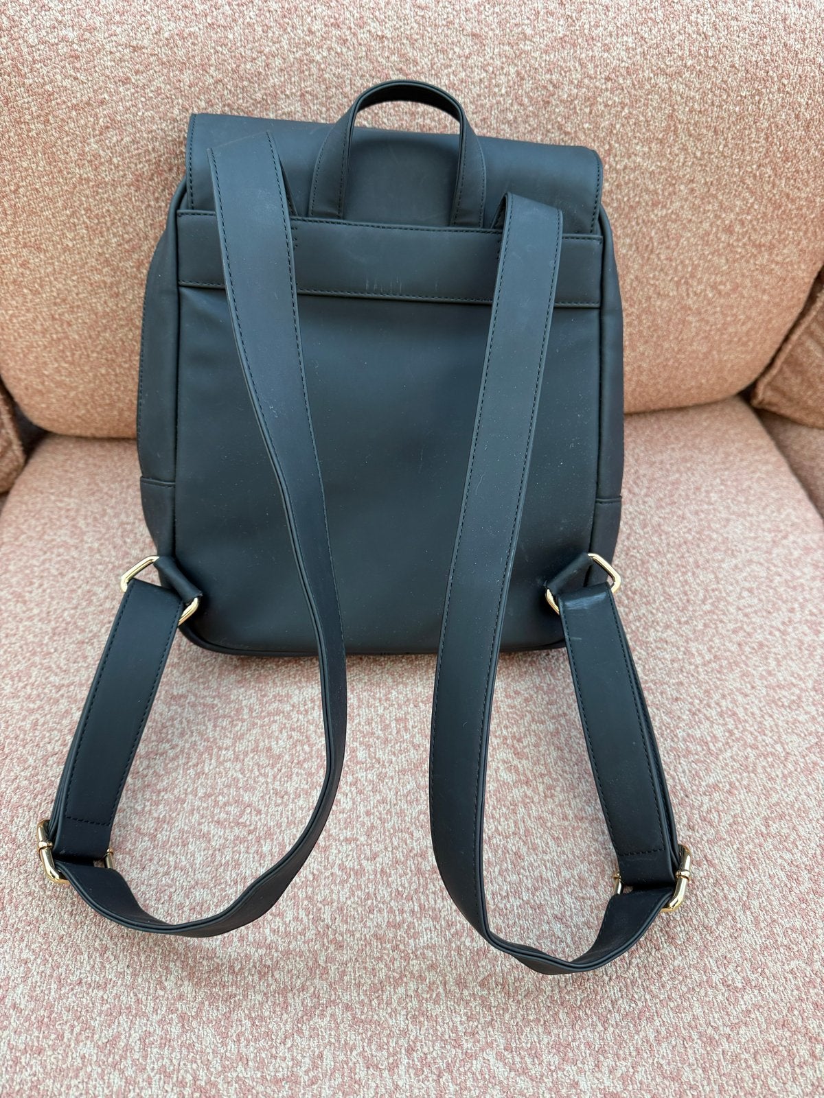 Kapten & Son Tromso Small Rugzak Zwart/Crème, Overige merken, 25 tot 40 cm, Ophalen of Verzenden, Zo goed als nieuw