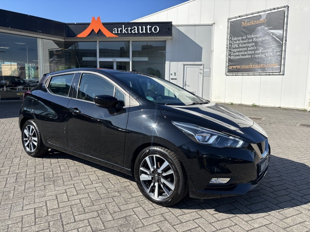 Nissan Micra 0.9 IG-T N-Way Navi Cruise Camera Stoelverwarmi, Auto's, Nissan, 898 cc, Gebruikt, Euro 6, 525 kg