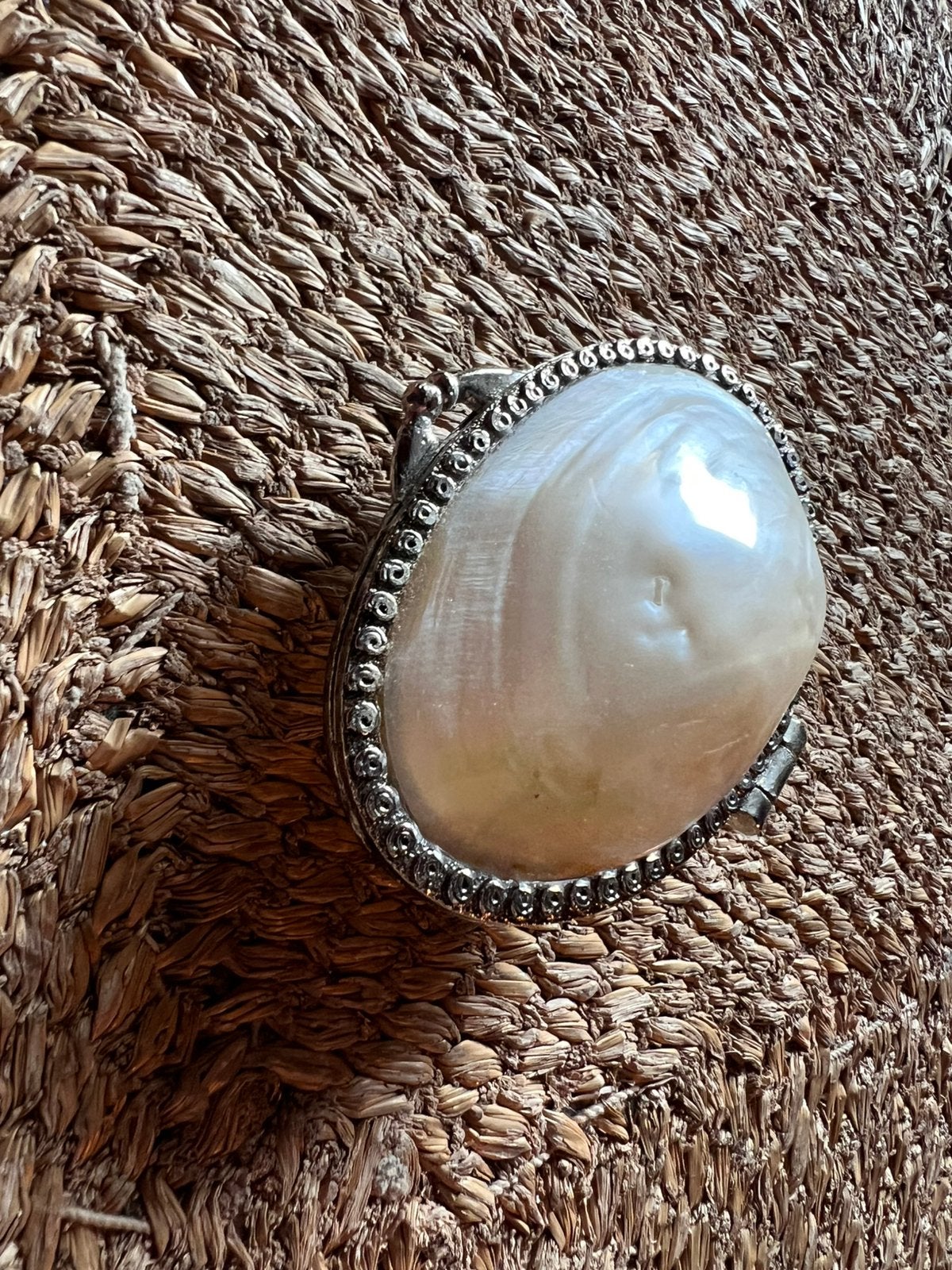Mooi vintage schelpendoosje, Ophalen of Verzenden, Zo goed als nieuw
